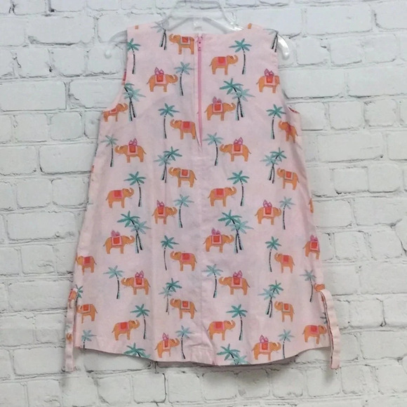 Like New Jim Thompson 4-5T Elephant Print Dress - Picture 5 of 6